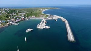 Aran Islands - aerial view